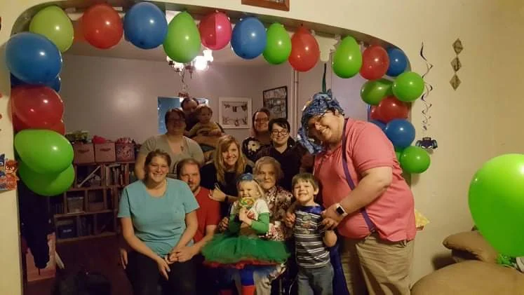 Family remembrance photo