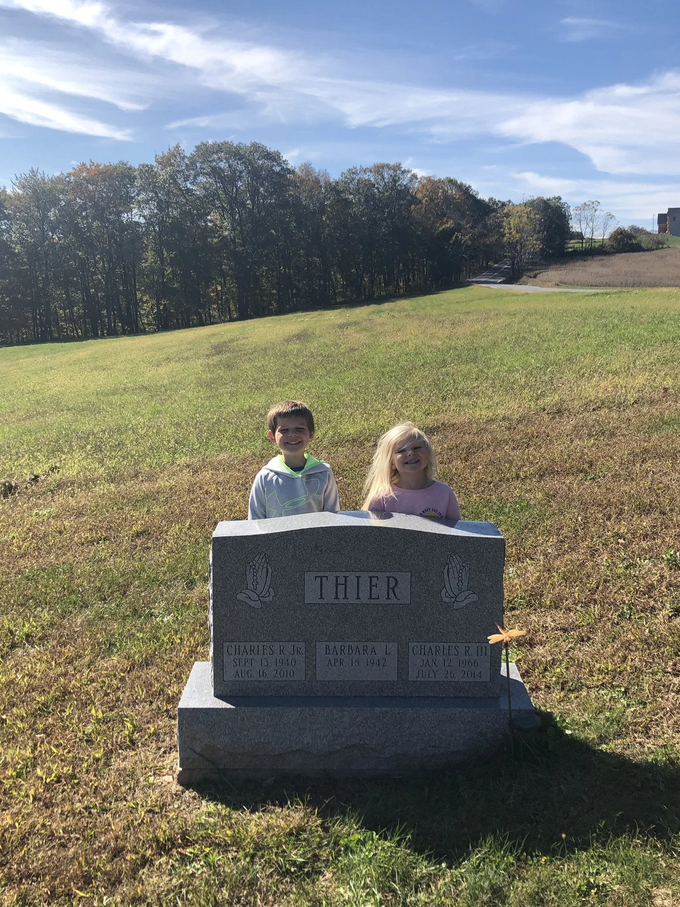Family remembrance photo