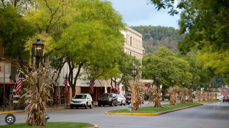 Downtown Wellsboro, Pennsylvania